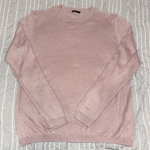 Bloomingdale’s Sparkly Baby Pink Sweater